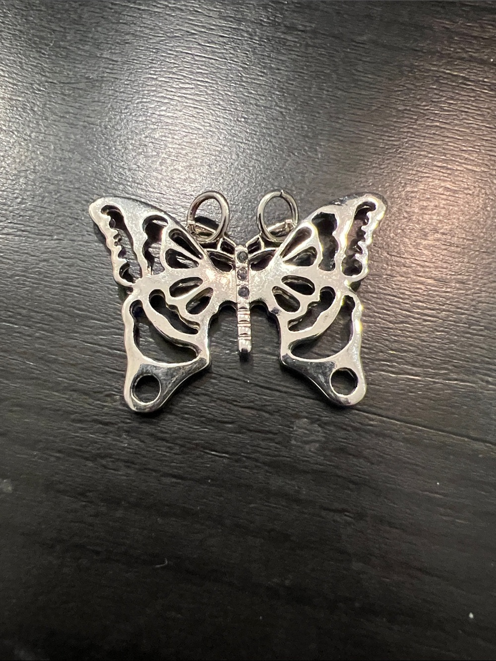 Silver Butterfly Pendant/Charm